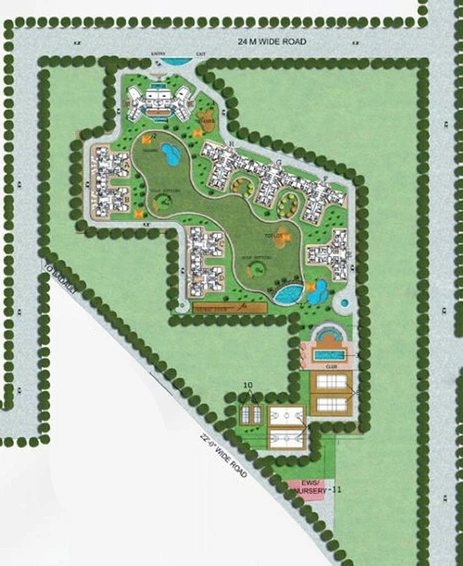 Master Plan of BPTP Park Arena in Sector 80, Faridabad - Image 67668