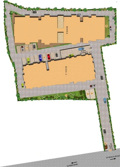 Master Plan of Star Dhanraj Complex in Rupaspur, Patna - Image 67581