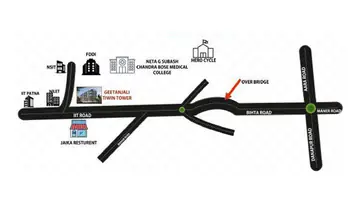 Location of Geetanjali Twin Tower - Image 67223