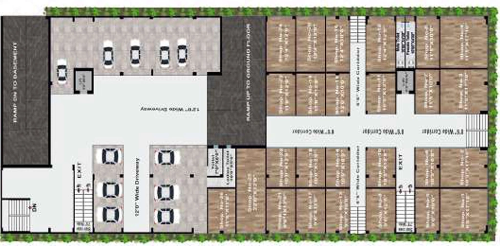 Master Plan of Geetanjali Twin Tower in Danapur, Patna - Image 67225