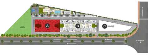 Master Plan of Ganga Arcadia in Kharadi, Pune - Image 9461