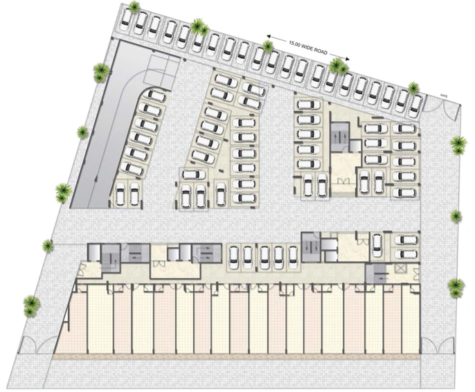 Master Plan of Millennium Hilton in Panvel, Navi Mumbai - Image 67324