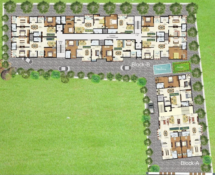 Master Plan of Dev Divine Green in Anisabad, Patna - Image 67557