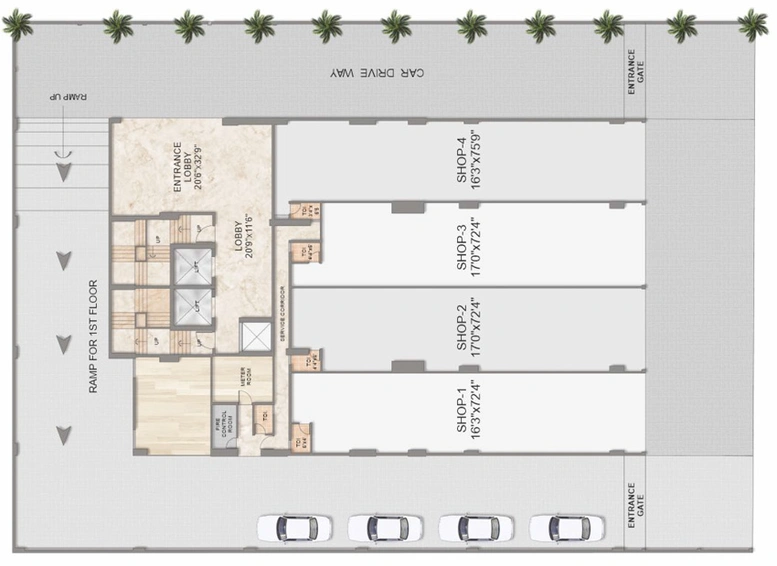 Master Plan of Tirupati Heights in Kopar Khairane, Navi Mumbai - Image 67315