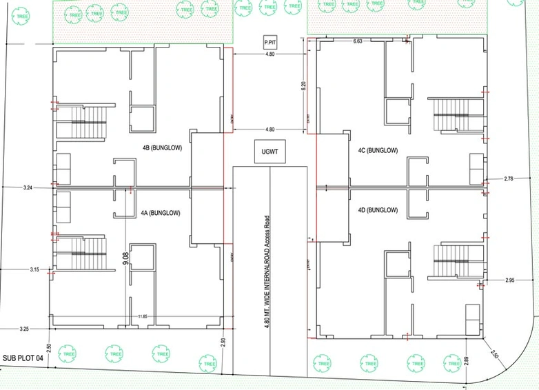 Master Plan of Samay Aangi Bunglows 2 in Paldi, Ahmedabad - Image 68662