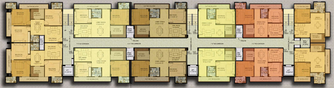 Floor Plan of Buildiya Galaxy in Kursi Road, Lucknow - Image 67449