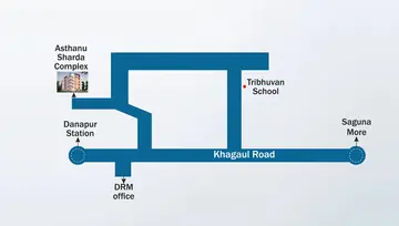 Location of Asthanu Sharda Complex - Image 67856