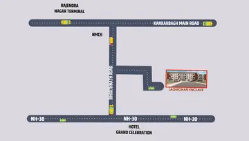 Location of Sinha Jagmohan Enclave - Image 67920