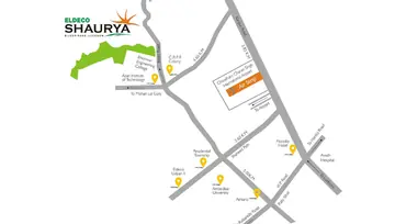 Location of Eldeco Shurya - Image 67988