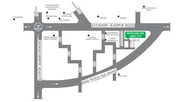 Location of Kridha Aerocity - Image 67994