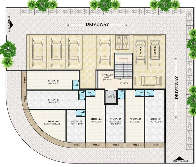 Master Plan of Rudra Corner in Ulwe, Navi Mumbai - Image 68084