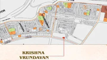 Location of Vasundhara Krishna Vrundavan - Image 68022
