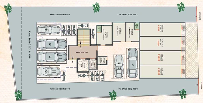 Master Plan of Vasundhara Krishna Vrundavan in Ulwe, Navi Mumbai - Image 68024