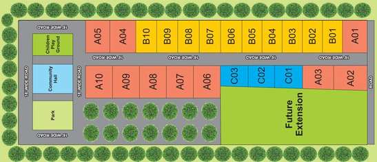 Master Plan of A & S Homes Dream Villa in Shivala Par, Patna - Image 68017