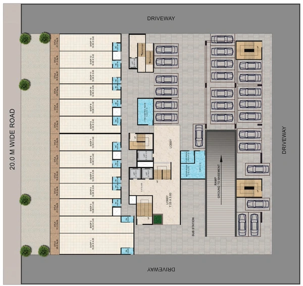 Master Plan of Bhagwati Elysia 1 in Panvel, Navi Mumbai - Image 69831