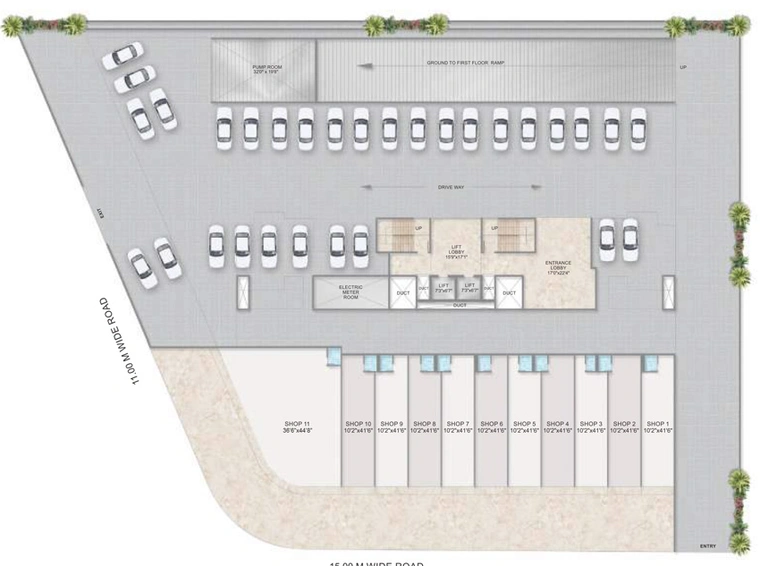 Master Plan of Arham Satyam Harmony in Kopar Khairane, Navi Mumbai - Image 69839