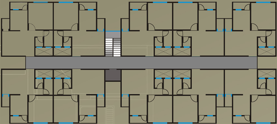 Floor Plan of Contract Elite Sahajanand in Kalali, Vadodara - Image 68281