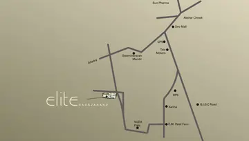 Location of Contract Elite Sahajanand - Image 68280