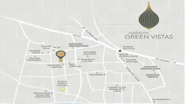 Location of Narayan Green Vista - Image 69411