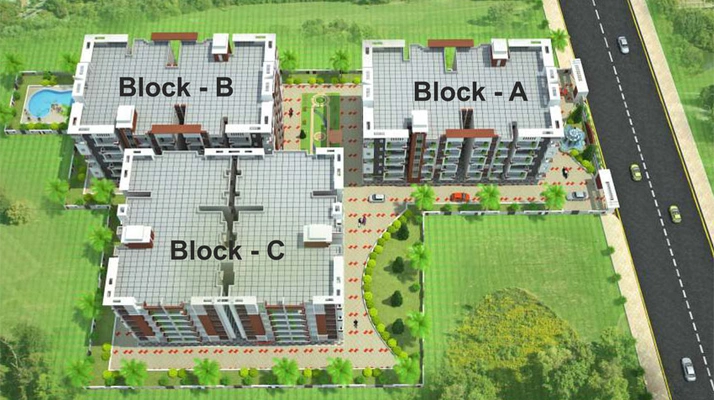 Master Plan of Modernvilla Siddhivinayak Enclave in Ektapuram, Patna - Image 74631