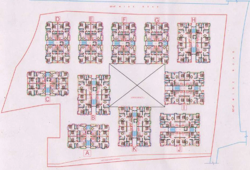 Master Plan of Patliputra Patligram Society in Kumhrar, Patna - Image 74644