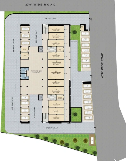 Master Plan of Sai Mahadev Enclave in Khagaul Road, Patna - Image 74463