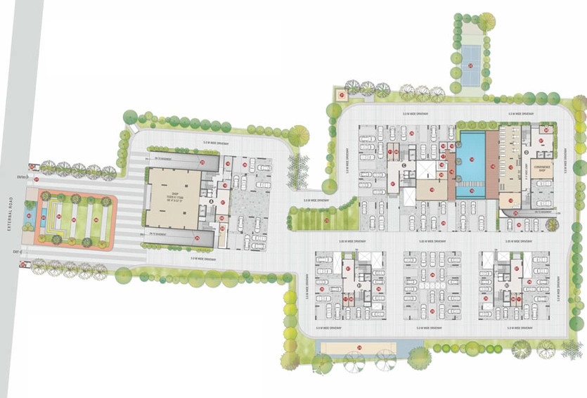 Master Plan of Expression Valencia in Danapur, Patna - Image 68813