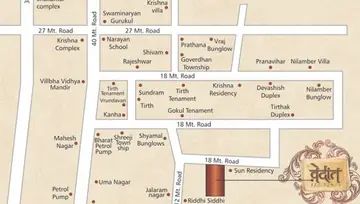 Location of Vedant Residency - Image 103305
