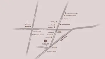 Location of Goyal Aakash Homes - Image 69136