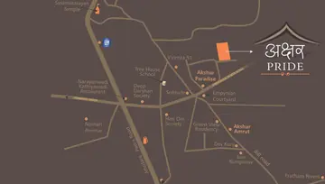 Location of Akshar Pride - Image 69377