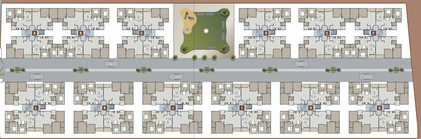 Master Plan of Akshar Pride in Atladara, Vadodara - Image 69379