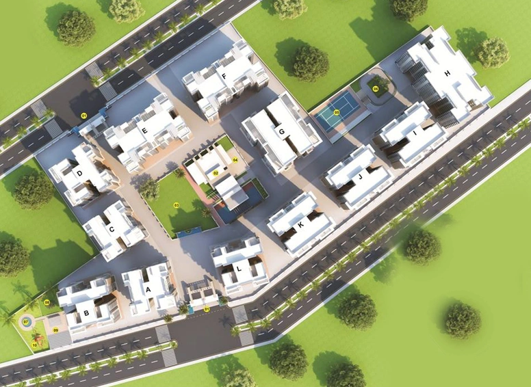 Master Plan of Kailash Shikhar in Atladara, Vadodara - Image 69388