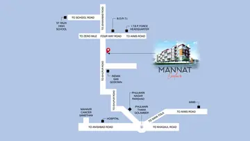 Location of Aristone Mannat Enclave - Image 74566