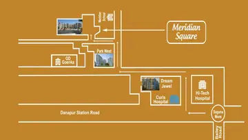 Location of Deep Meridian Square - Image 74445