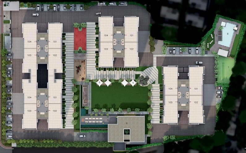 Master Plan of Goyal Riviera Springs in Shela, Ahmedabad - Image 69111