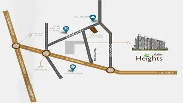 Location of Grih Lakshmi Heights - Image 74383