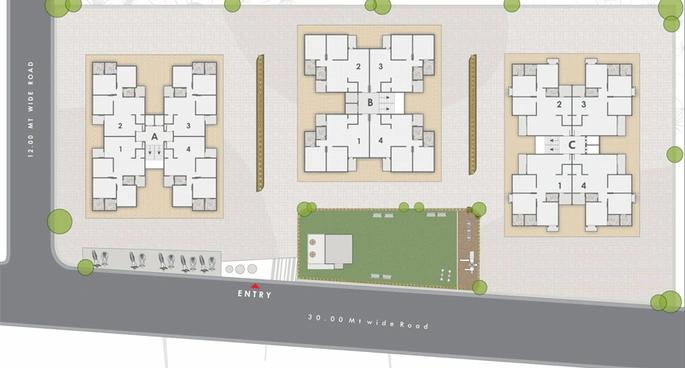 Master Plan of Shubham Elite in Harni, Vadodara - Image 69432