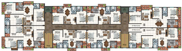 Floor Plan of White Anand Villa in Saguna More, Patna - Image 74433