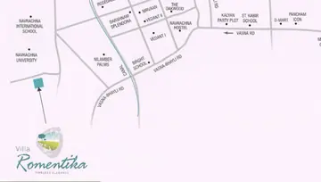 Location of Squarefeet Villa Romentika - Image 69544