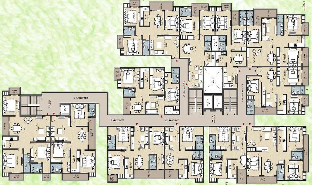 Floor Plan of RD Ram Swaroop Apartment in Danapur, Patna - Image 68794