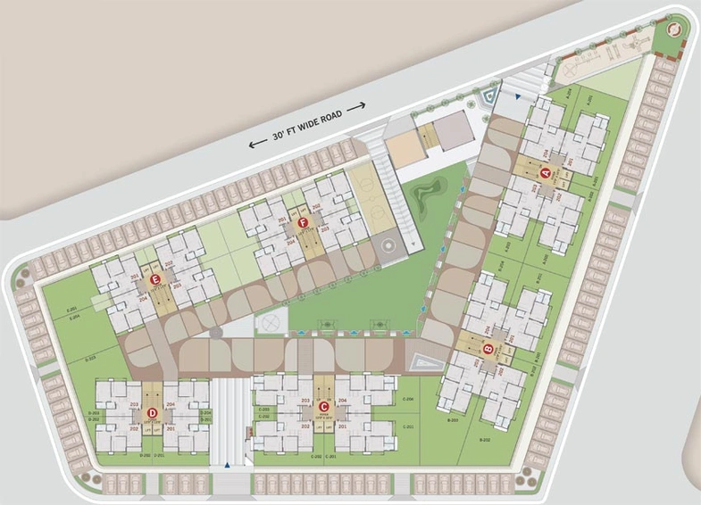 Master Plan of Mahadev Imperial in Vastral, Ahmedabad - Image 68781
