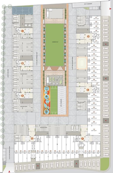 Master Plan of Mahadev Lavish in Ghuma, Ahmedabad - Image 122964