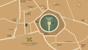 Location of Aastha Green Valley - Image 69059