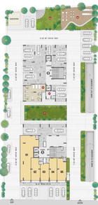 Master Plan of Aastha Green Valley in New Maninagar, Ahmedabad - Image 69061