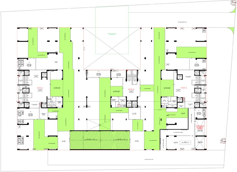Master Plan of Gala Ikebana in Bodakdev, Ahmedabad - Image 69302