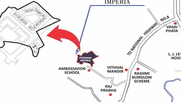 Location of Poonam Imperia - Image 16653