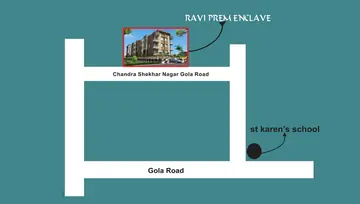 Location of Sanrachna Ravi Prem Enclave - Image 73691