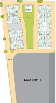 Master Plan of Gala Eternia in Thaltej, Ahmedabad - Image 68883