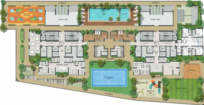 Master Plan of Vora Skyline Icon in Kandivali West, Mumbai - Image 22952