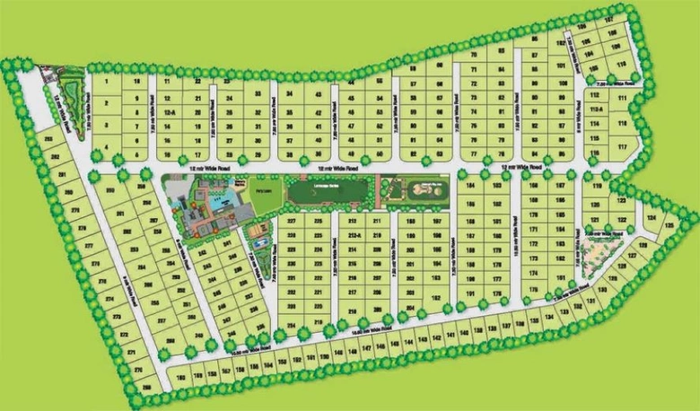 Master Plan of Pacifica Sanguine Estates in Sanand, Ahmedabad - Image 69337